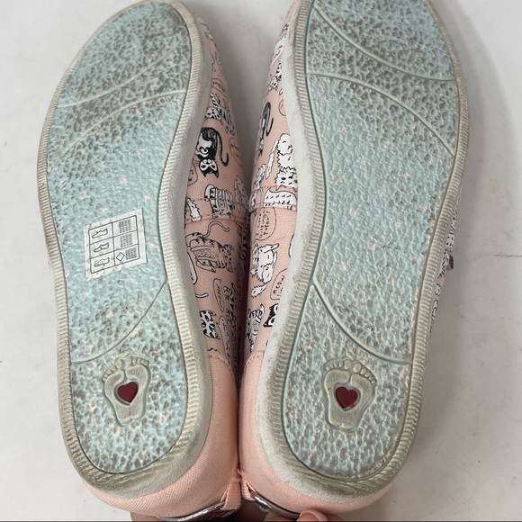 BOBS SKECHERS Women’s Quote Me Light Cat Pink Kitty Cat Slip On Shoes - Picture 9 of 9